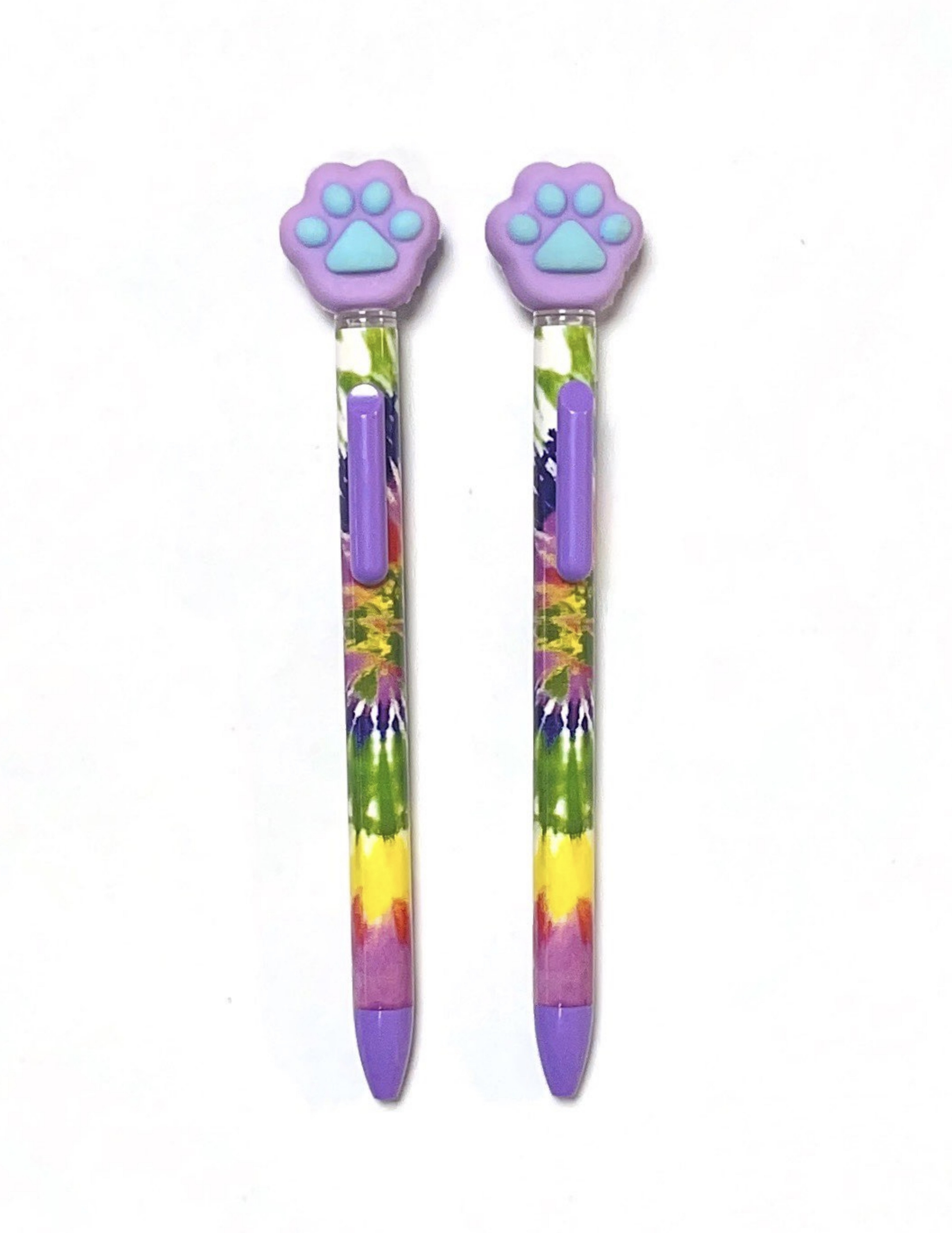 paw retractable spinning pen